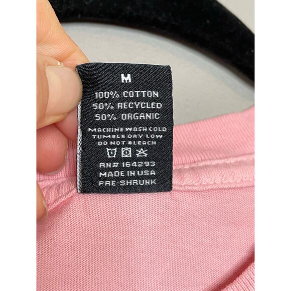 Harry Styles Pleasing Mushroom Tee in Shroom‎ Bloom Blush Pink Medium - Picture 5 of 6